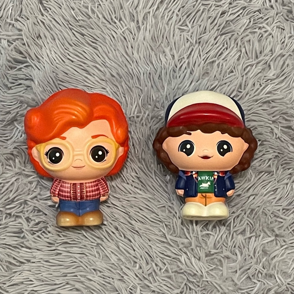 Lot of 2 Stranger Things Squishy Toys